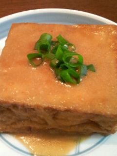 厚揚げステーキの味噌味-レシピのメイン写真