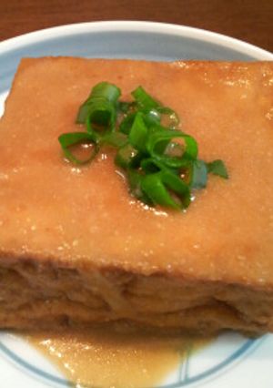 厚揚げステーキの味噌味-レシピのメイン写真