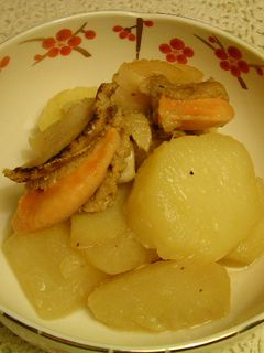 ホタテと大根とジャガイモの煮物-レシピのメイン写真