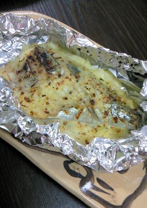 パパクック②寒さばのマヨホイル焼き-レシピのメイン写真