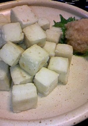 高野豆腐のひと口ステーキ-レシピのメイン写真