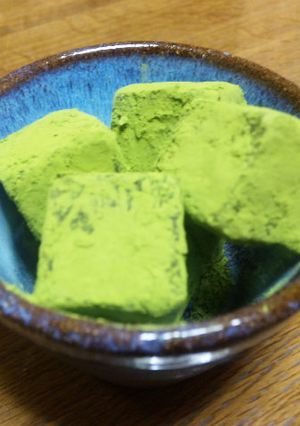 超簡単にして本格派！！抹茶生チョコ-レシピのメイン写真