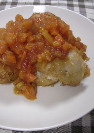 野菜た～っぷりトマトソース♪-レシピのメイン写真