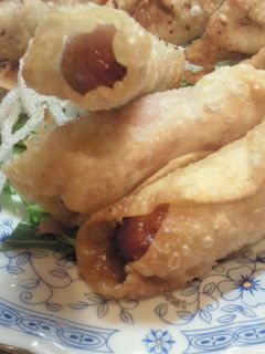 餃子の皮で*おつまみウインナー-レシピのメイン写真