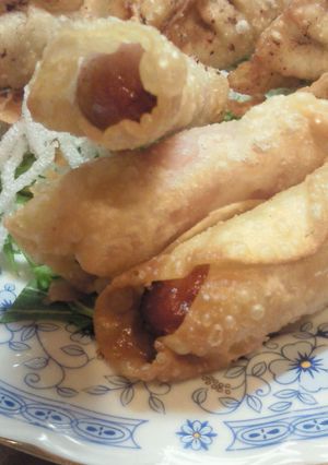 餃子の皮で＊おつまみウインナー-レシピのメイン写真