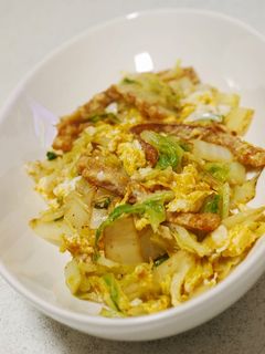 ★白菜とイカふらいの卵炒め★-レシピのメイン写真