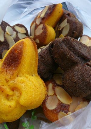 カボチャ入りマドレーヌ-レシピのメイン写真