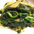ほうれん草とエリンギのカレーソテー