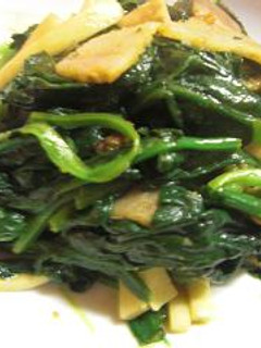 ほうれん草とエリンギのカレーソテー-レシピのメイン写真