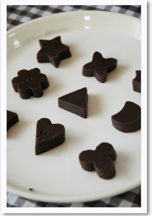 ビターチョコ！？なキャロブ羊羹-レシピのメイン写真