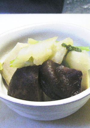 カブと高野豆腐の炊き合わせ-レシピのメイン写真