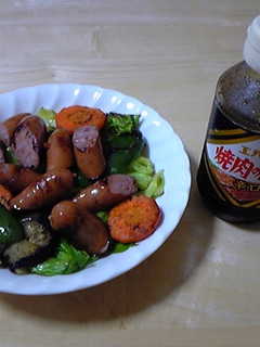 男の料理 焼肉のタレで野菜炒め-レシピのメイン写真