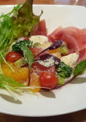 グレープフルーツで朝食サラダ-レシピのメイン写真