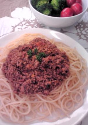 野菜の旨みたっぷりミートソース-レシピのメイン写真