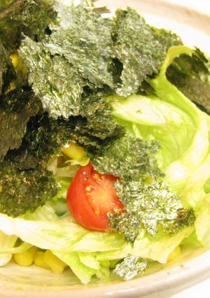 海苔たっぷりサラダ-レシピのメイン写真