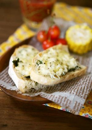 朝食に♪しらすの和風チーズトースト-レシピのメイン写真