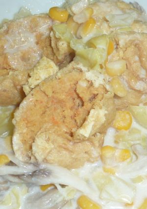 魚肉カレー巾着☆クリームそーっす♪-レシピのメイン写真