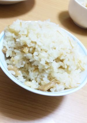☆簡単!!なめたけ炊き込みごはん☆-レシピのメイン写真