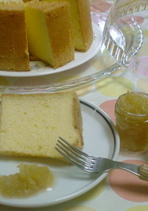 米粉100% シフォン 柚子風味-レシピのメイン写真