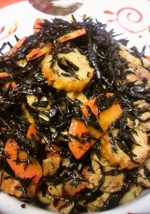 我が家流★ひじきの炒め物-レシピのメイン写真