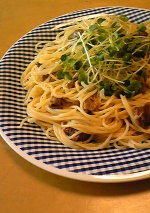 缶タンにボンゴレ-レシピのメイン写真