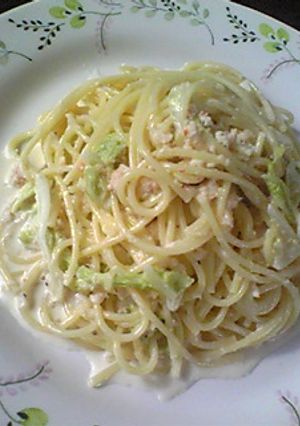 ❀白菜とズワイガニのクリームパスタ❀-レシピのメイン写真