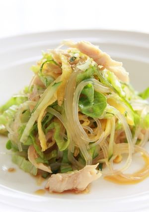 蒸し鶏の中華風サラダ-レシピのメイン写真