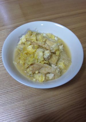 白菜の卵とじ-レシピのメイン写真