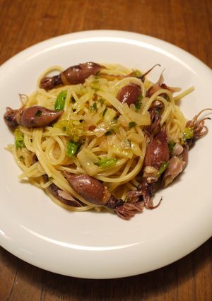 春近し ホタルイカのパスタ-レシピのメイン写真