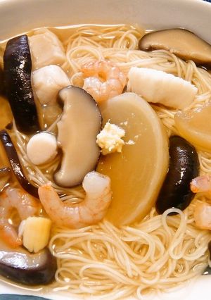 体重管理ランチ☆魚介とかぶのスープ-レシピのメイン写真
