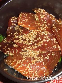 マグロの漬け丼-レシピのメイン写真