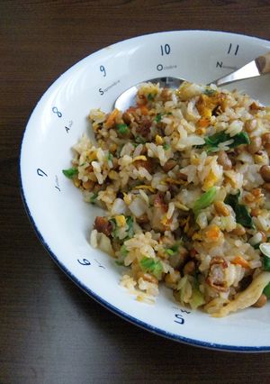 納豆炒飯☆-レシピのメイン写真