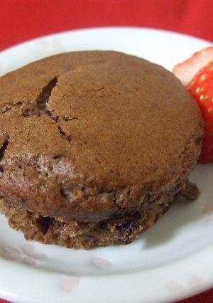 バレンタインに♪簡単チョコカップケーキ-レシピのメイン写真