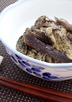 お手軽料理★なすの揚げ出し風和え物-レシピのメイン写真