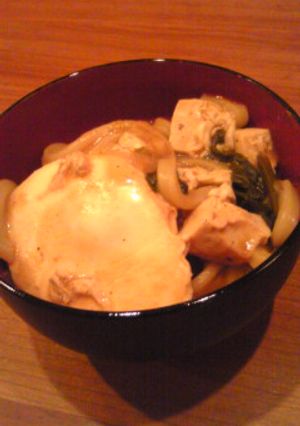変身！残り物のみそ汁で味噌煮込みうどん-レシピのメイン写真