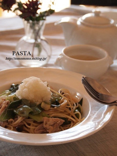九条ネギと豚肉の和風パスタ-レシピのメイン写真