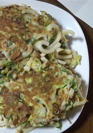 変わりうどん焼き-レシピのメイン写真