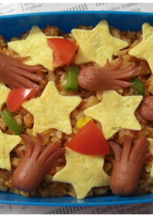 お弁当❀オムライス-レシピのメイン写真