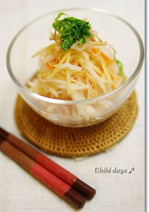さきイカがポイント！大根なます-レシピのメイン写真