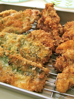 うちのフライ あじ、豚ヘレ編-レシピのメイン写真