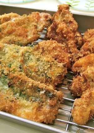うちのフライ あじ、豚ヘレ編-レシピのメイン写真
