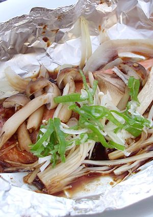 ■簡単おいしい■秋鮭ときのこのホイル焼き-レシピのメイン写真