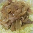 * 玉ねぎと塩ダレ豚のゆず胡椒炒め *