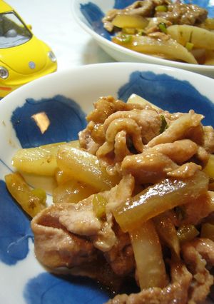 ご飯が進む！大根と豚肉のさっぱり炒め-レシピのメイン写真