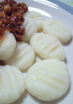 米粉で作る【じゃがいもニョッキ】-レシピのメイン写真