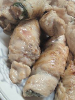 簡単☆梅しその豚肉巻き-レシピのメイン写真