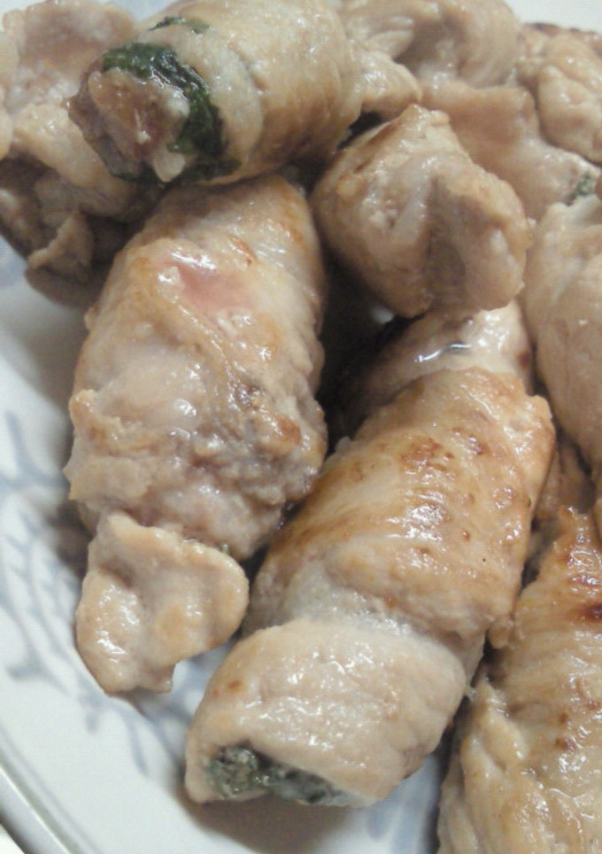 簡単☆梅しその豚肉巻き-レシピのメイン写真