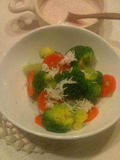 緑黄色野菜の彩り温野菜サラダ★-レシピのメイン写真