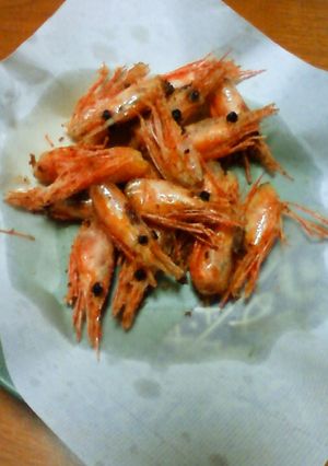 おつまみエビ頭揚げ-レシピのメイン写真