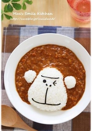 エネゴリくんデコカレー♪-レシピのメイン写真